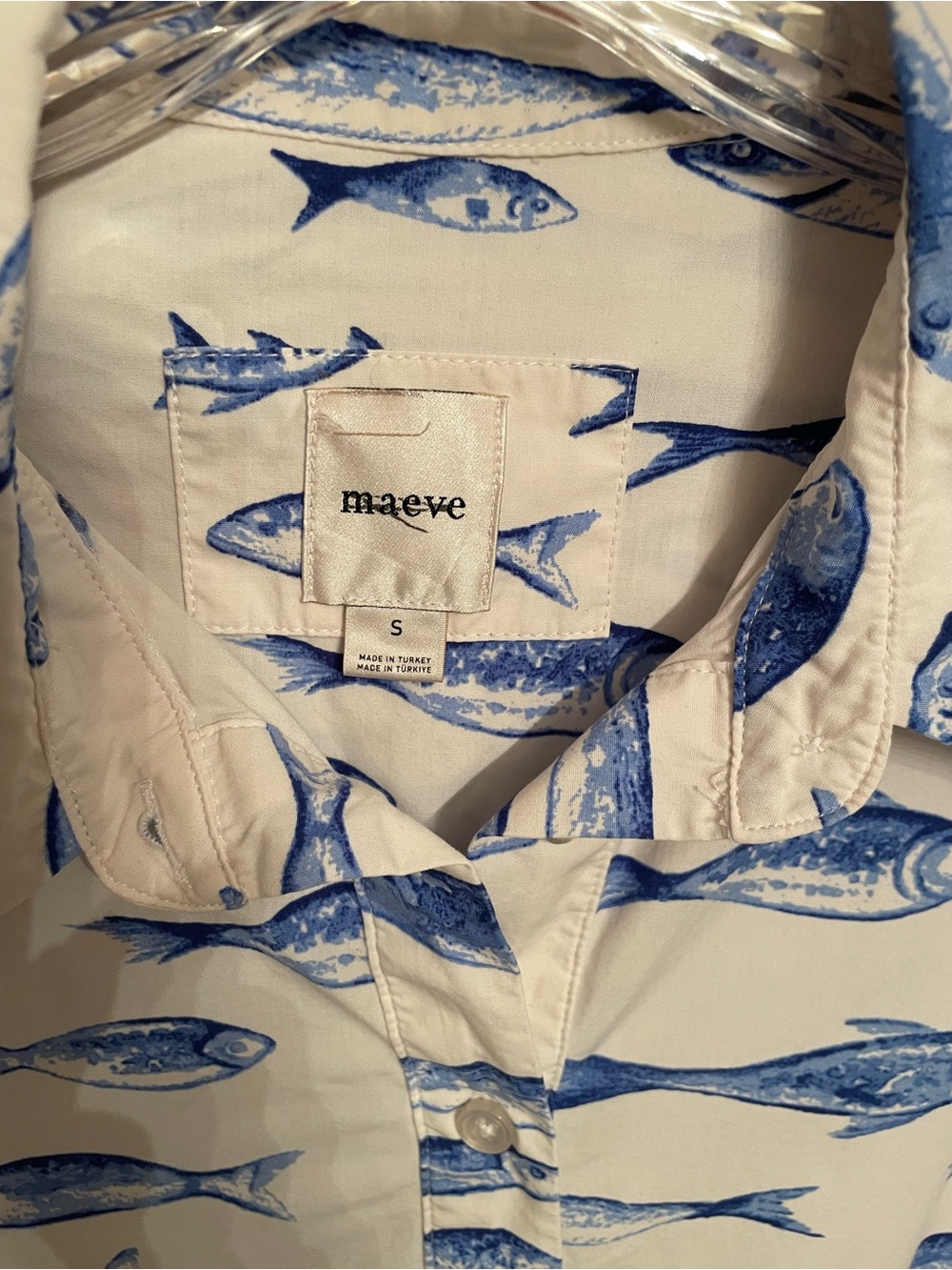 Anthropologie Maeve Bettina tiered shirt dress - Picture 5 of 9